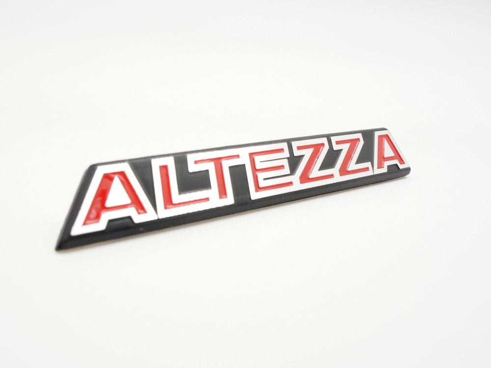 アルミバッジエンブレムロゴ (IS200) ALTEZZA RS200 フロントグリルに適合