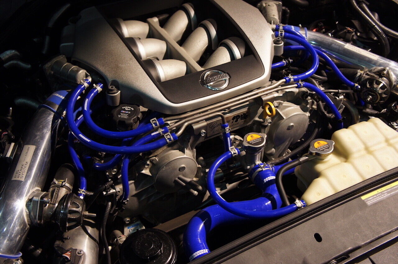 AUTOBAHN88 エンジン シリコン バキューム ホース ドレスアップ キット ブルー フィット ホンダ CRV