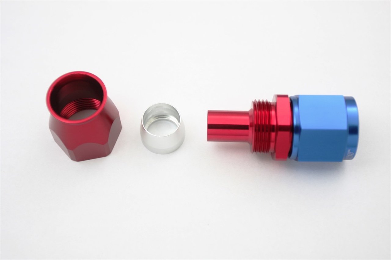 AN-3 AN3 ブレーキ継手アダプター PTFE テフロン スイベル ホースエンド ストレート アダプター