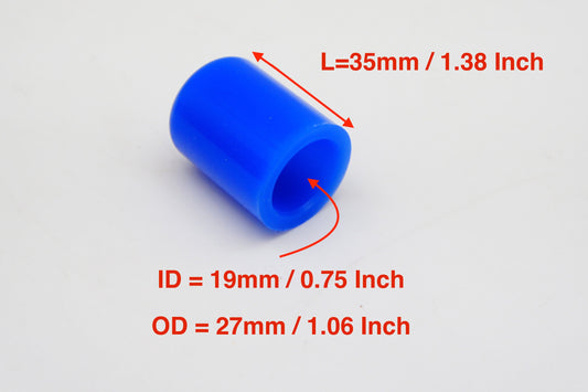 2 個 19 ミリメートル 3/4 インチシリコンブランキングキャップ吸気真空ホースエンド栓プラグシリコン