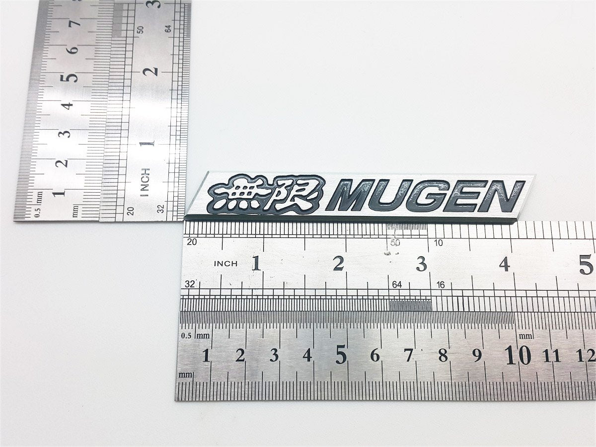 Mugen エンブレム 左 + 右サイドスポイラー ホンダ GT ウィング TypeR シビック インテグラ BK に適合
