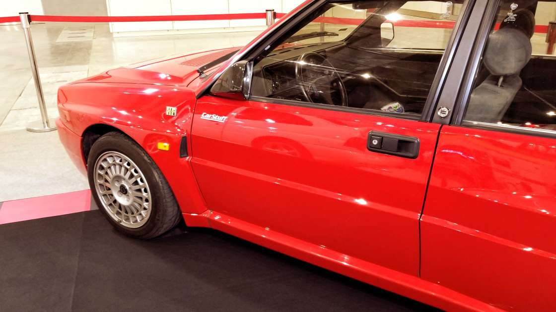 ランチア デルタ HF バッジ インテグラーレ EVO 4WD エンブレム K_hlergrill スクデットに適合