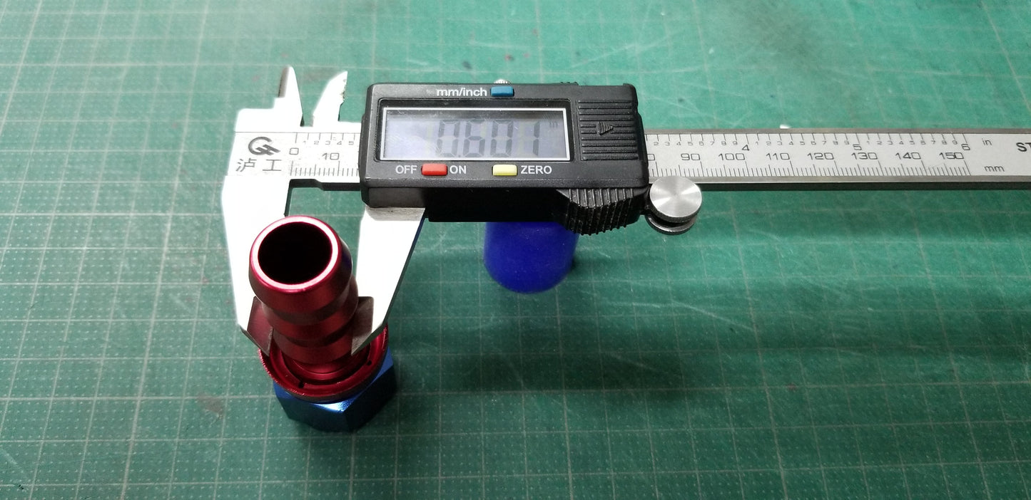 AN-10 AN10 プッシュオン ホース エンド カー パフォーマンス フィッティング - バーブ アダプター ストレート