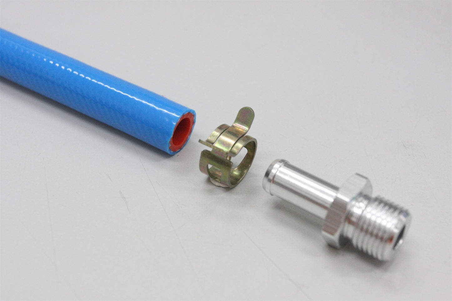 16mm 5/8インチ バキュームホース スプリングクランプ 燃料/オイルホースクリップ x 10個