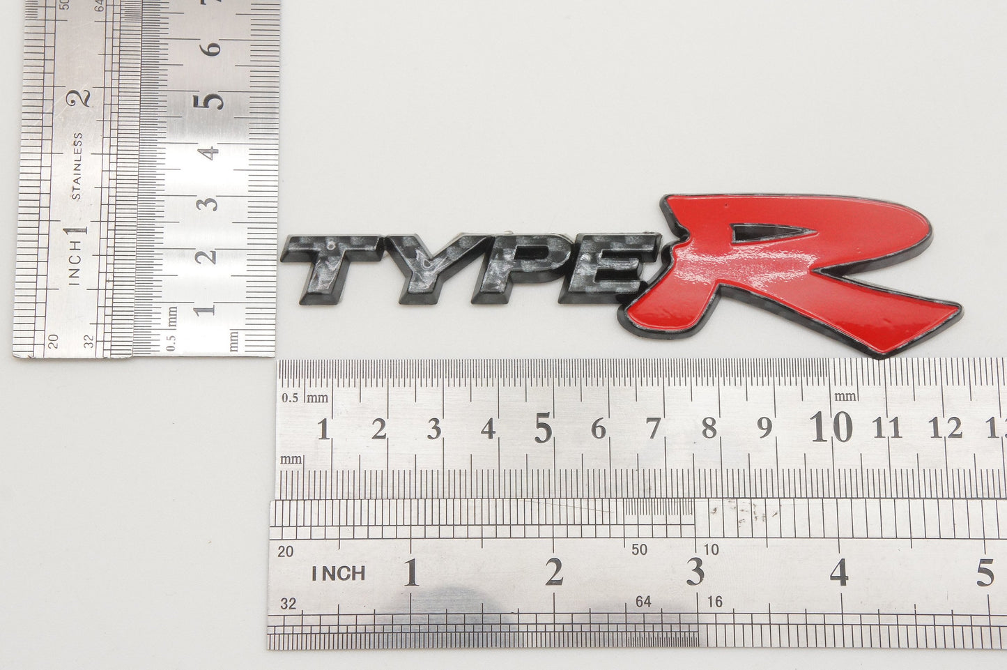 フィットホンダ インテグラ タイプ R ブラック カーボン スタイル プラスチック バッジ エンブレム ロゴ