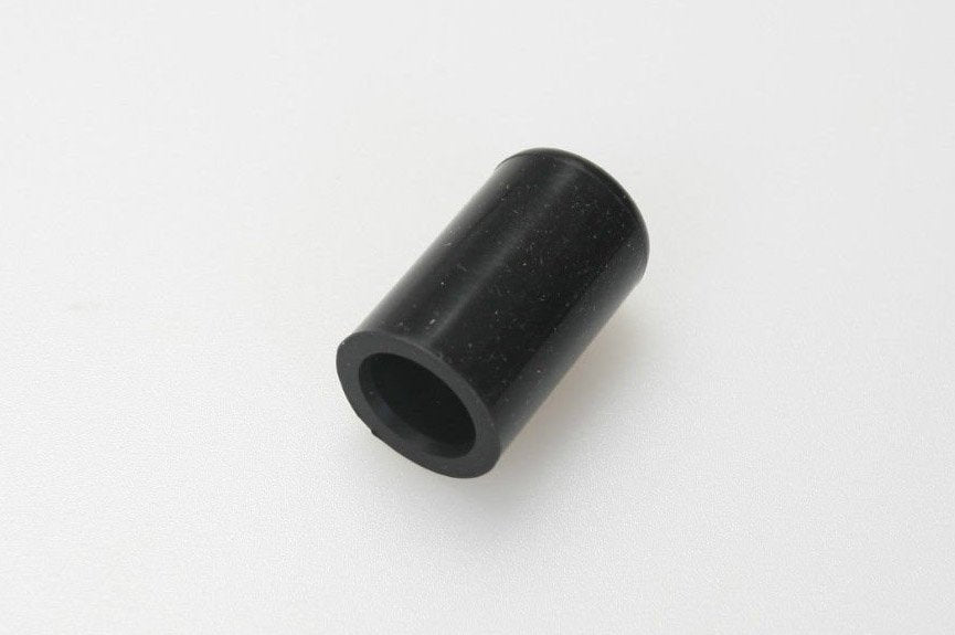 10個のブラックシリコンキャップID 4mm 1/6インチ真空エンドプラグチューブカバー