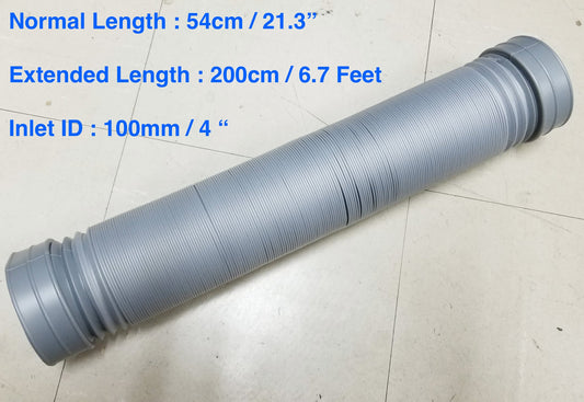 柔軟な冷気吸気ダクトパイプ誘導ダクトホース 100 ミリメートル 4 "-2 メートル